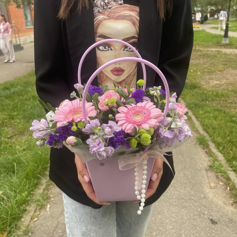 Букет в сумочке